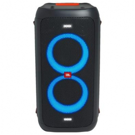 Caixa de Som Torre JBL PartyBox 100 LED Bluetooth 160W RMS - JBLPARTYBOX100BR na KaBuM!