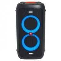 Caixa De Som Torre JBL PartyBox 100, LED, Bluetooth, 160W RMS na KaBuM!