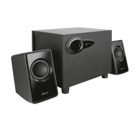 Caixa De Som Trust Avora Com Subwoofer 2.1, 18W, Preto - 20442 na KaBuM!