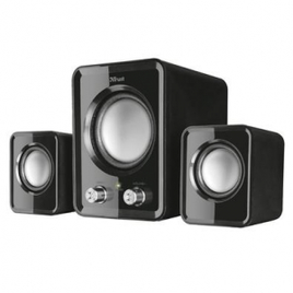 Caixa de Som Trust Ziva com Subwoofer 2.1 12W - 21525 na KaBuM!