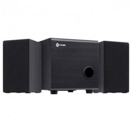 Caixa de Som Vinik 2.1 Tune CXTU16W Subwoofer 16W 2x Auto Falantes Conexão P2 e USB USB Madeira/Preto - 34857 na KaBuM!