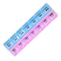 Caixa Porta Comprimidos Organizador De Remédios Semanal na Amazon