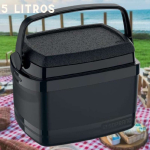 Caixa Térmica Tropical 5L, Soprano, Preto, Pequeno na Amazon