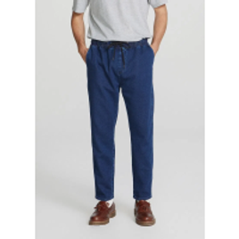 Calça Jogger Masculina em Jeans Leve - Hering na Outlet Espaço Hering