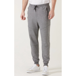 Calça Masculina Jogger Com Recortes Moletom Sem Flanela na Malwee