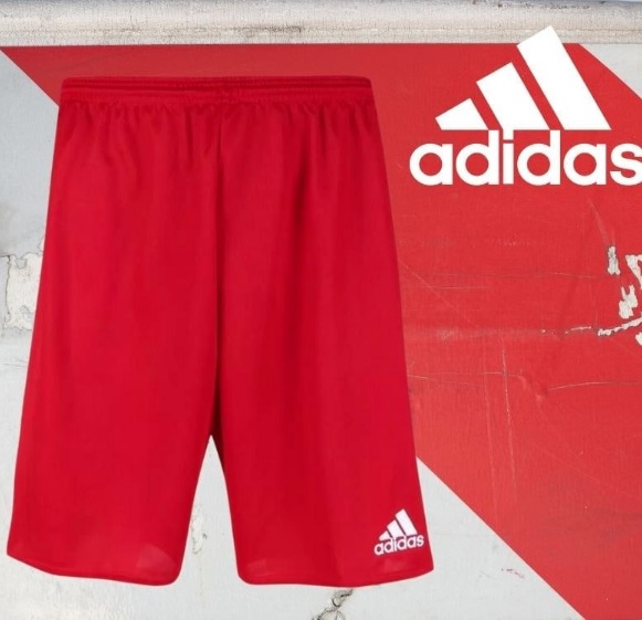 Calção Adidas Parma 16 Masculino – Vermelho+Branco na Netshoes