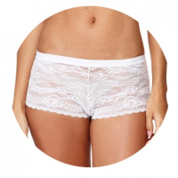 Calcinha Caleçon Marcyn Be Elle Branco P na Americanas