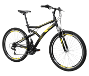 Caloi Bicicleta Andes, Aro 26, Câmbio 21 Velocidades, Preta na Amazon
