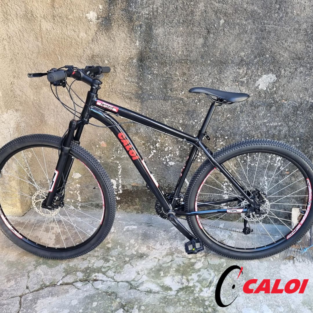 Caloi – Bicicleta Mojave Aro 29, Freio à disco hidráulico, Câmbio Microshift, 27 Velocidades na Amazon