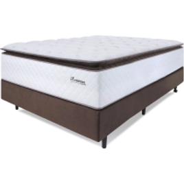 Cama Box Casal Colchão Molas Ensacadas com Pillow Top Extra Conforto 138x188x72cm - Premium Sleep - BF Colchões na Americanas