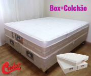 Cama Box – Colchão Queen Size Class Molas Pocket One Face Castor com Box SI 158x198x65cm na Magazine Luiza
