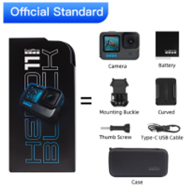Camera de Ação Gopro hero 11 à prova d'Água na Aliexpress