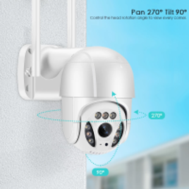 Câmera de Segurança 2MP Wifi Sem Cartão de Memoria na Aliexpress