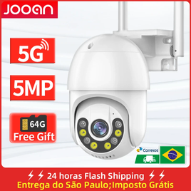 Câmera de Segurança CCTV 4X Zoom Digital 3MP 2.4G Wifi EU Plug - Jooan na Aliexpress