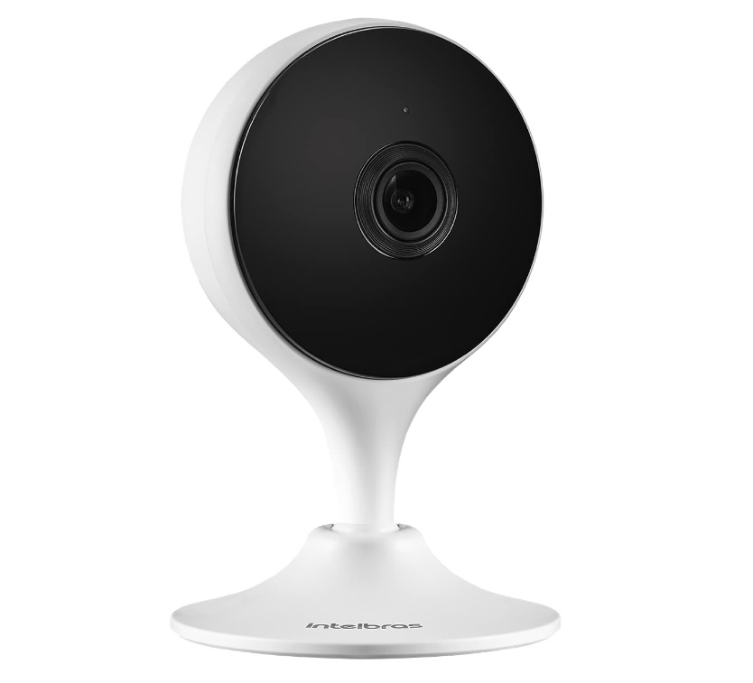 Câmera de Segurança Interna Izy Smart Compatível com Alexa Wi-fi IZC 1003 Branco Intelbras na Amazon