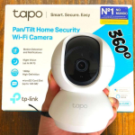 Camera de Segurança Wi-Fi 360º, 1080p Full HD TP-Link Tapo C200, Visão Noturna, Audio de duas vias, Detecção de Movimentos, Trabalha com Alexa, 512G de Armazenamento Local, Armazenamento na Nuvem na Amazon