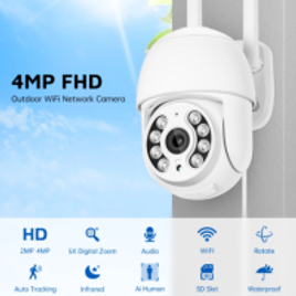 Câmera de Segurança ZRHUNTER 2MP Z IP Wi-Fi na Aliexpress