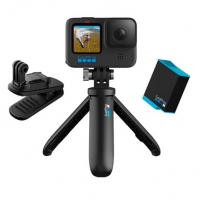 Câmera Digital GoPro Hero 10 Black Full HD + Kit De Acessórios na Fastshop