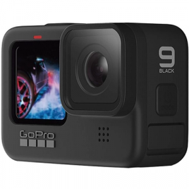 Câmera GoPro HERO 9 Black à Prova D'água com LCD Frontal Vídeo em 5K Foto de 20 MP Transmissão Ao Vivo em 1080p Webcam Hypersmooth 3.0 na Americanas