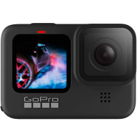Câmera GoPro HERO9 Black à Prova D'água Com LCD Frontal, Vídeo Em 5K - Internacional na Amazon