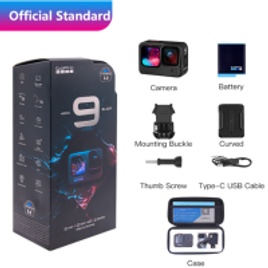 Câmera Gopro Hero9 Preta à Prova D'Água com até 5K na Aliexpress