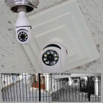Câmera ip lâmpada câmera 1080p hd panorâmica sem fio de segurança em casa wi fi cctv fisheye lâmpada câmera ip 360 graus segurança em casa Yoosee na Amazon