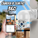 Câmera IP Sem Fio de Segurança Externa HD, Câmera Doméstica Inteligente de Visão Noturna Infravermelha Sem Fio, IP66 à Prova d’água e à Prova de Poeira, Chamada de Voz Bidirecional na Amazon