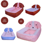 Caminha Cama Pet Com Cabeceira – Para Cachorros – Várias Cores – Lalu Enxovais na Magazine Luiza