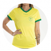 Camisa Do Brasil Feminina na Decathlon