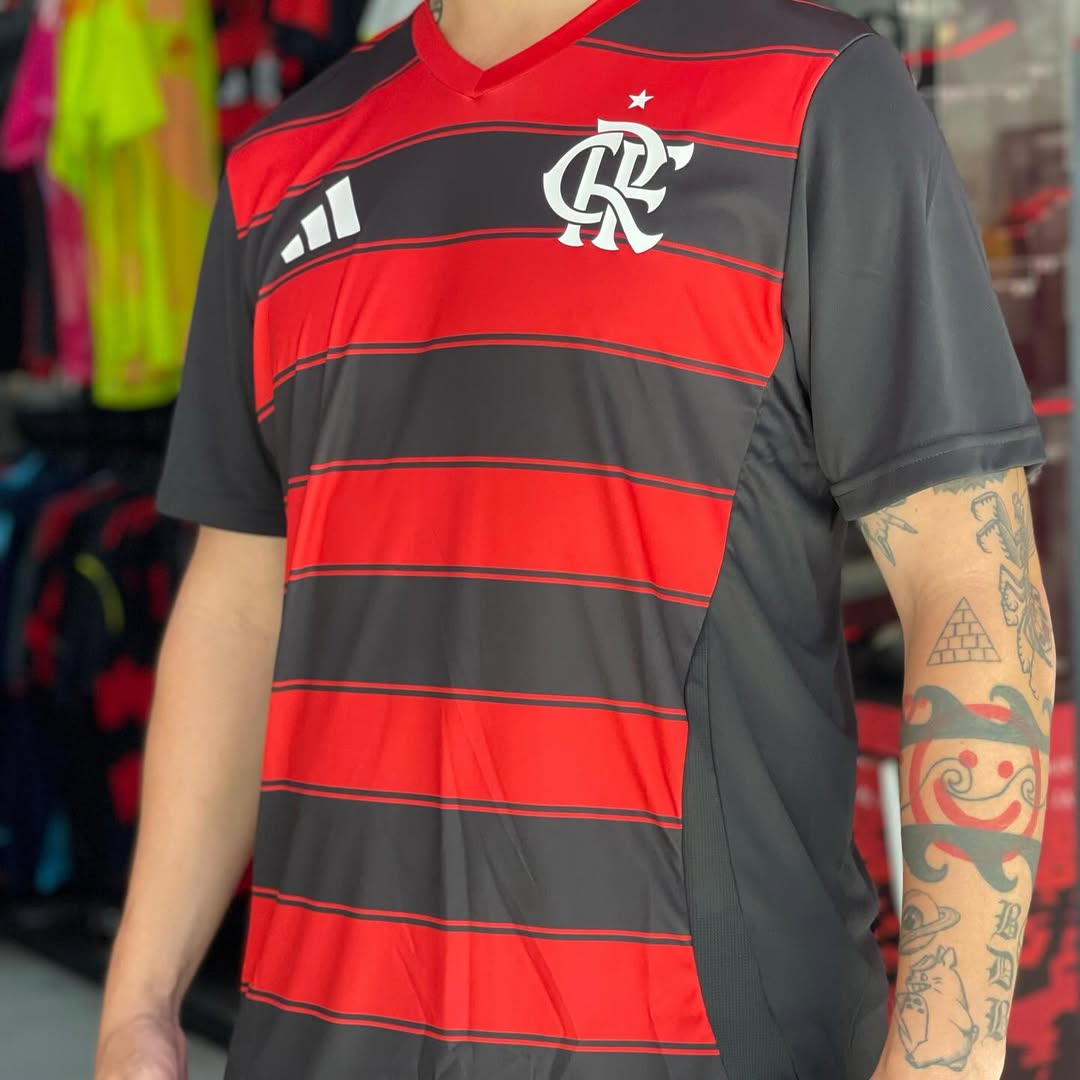 Camisa do Flamengo 25/26 adidas Masculina Fanshirt na Centauro