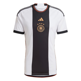 Camisa Seleção Alemanha Home 22/23 S/N° Torcedor Adidas Masculina Branco na Netshoes