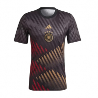 Camisa Seleção Alemanha Pré-jogo 22/23 Adidas Masculina - Preto+Cinza na Netshoes