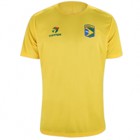 Camisa Topper Seleção Brasil Combate Masculina - Amarelo na Netshoes
