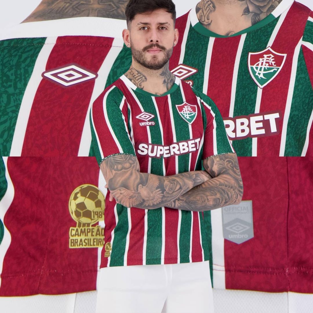 Camisa Umbro I 2024 Fluminense na Amazon