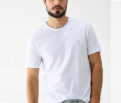 Camiseta Aleatory Reta Mini Icon Branca na Dafiti