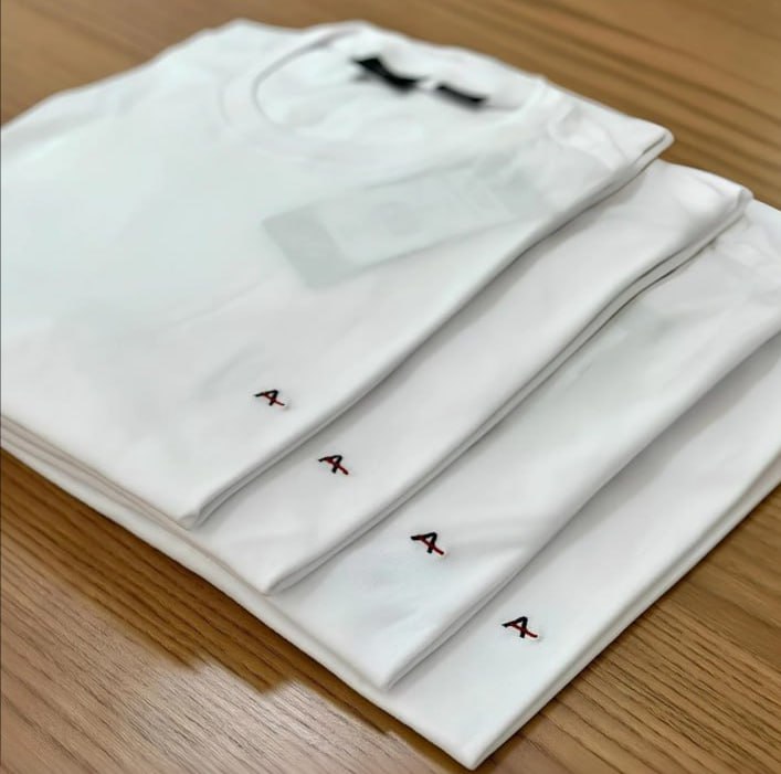 Camiseta Aramis Reta Logo Branca na Dafiti
