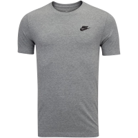 Camiseta Básica Nike Club Logo Pequeno Masculina na Centauro