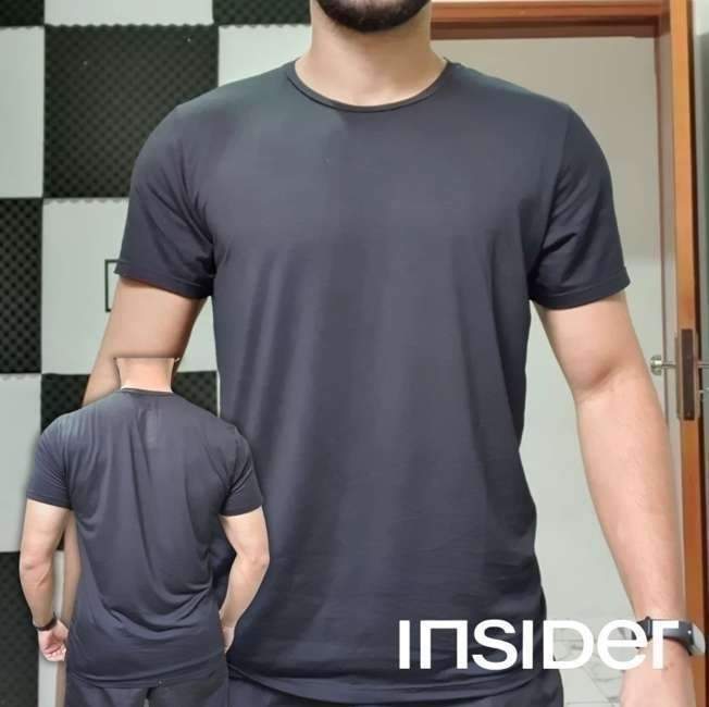 Camiseta Basica Tech Insider Masculina na Shopee