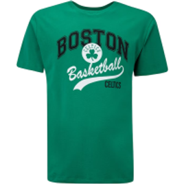 Camiseta Boston Celtics Masculina NBA Manga Curta Nb354 na Centauro