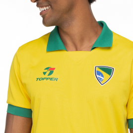 Camiseta Brasil Topper Retrô - Masculina na Centauro