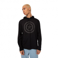 Camiseta De Algodão Com Capuz Capitão América Preto na C&A