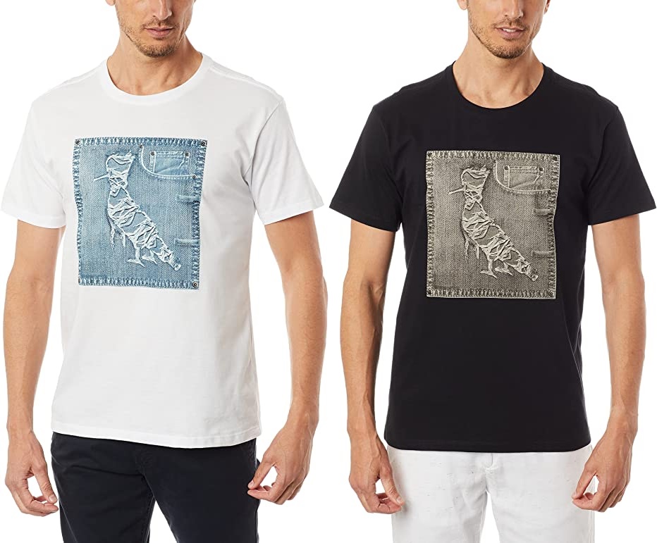 Camiseta Estampada Pica Pau 5 Pockets, Reserva, Masculino na Amazon