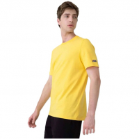Camiseta Fila Heritage Essential Amarela Amarelo na Lojas Renner