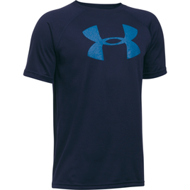 Camiseta Infantil Masculina de Treino Under Armour Tech Big Logo na Under Armour