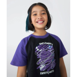 Camiseta Infantil Menina Que Brilha no Escuro Berê da DPA - Hering na Outlet Espaço Hering