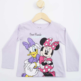 Camiseta Infantil Minnie e Margarida Disney na Marisa
