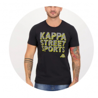 Camiseta Kappa Street Sports na FutFanatics
