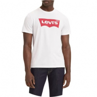 Camiseta Levi&apos;s® Graphic Set-In Neck Branca Manga Curta na Riachuelo