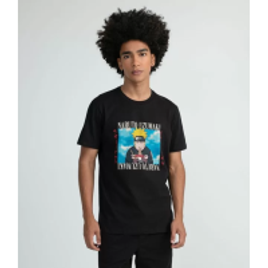 Camiseta Manga Curta com Estampa Naruto - Masculina na Lojas Renner