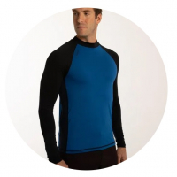 Camiseta Manga Longa Masculina De Surf 500 FPU50+ na Decathlon